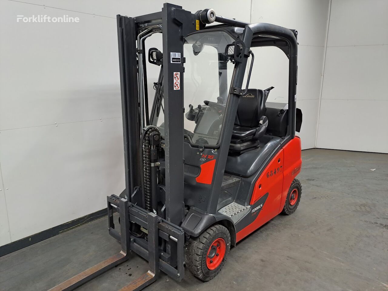 газовый погрузчик Linde H16CNG-01